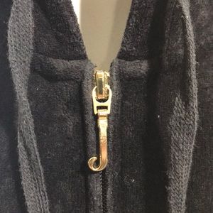 Juicy Couture Tops - Juicy Couture Full Zip Hoodie Size XL Black Juicy Couture Tops - Juicy Couture Full Zip Hoodie Size XL Black